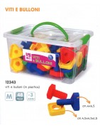 VITI E BULLONI GIGANTI - BAULETTO 48 Pz